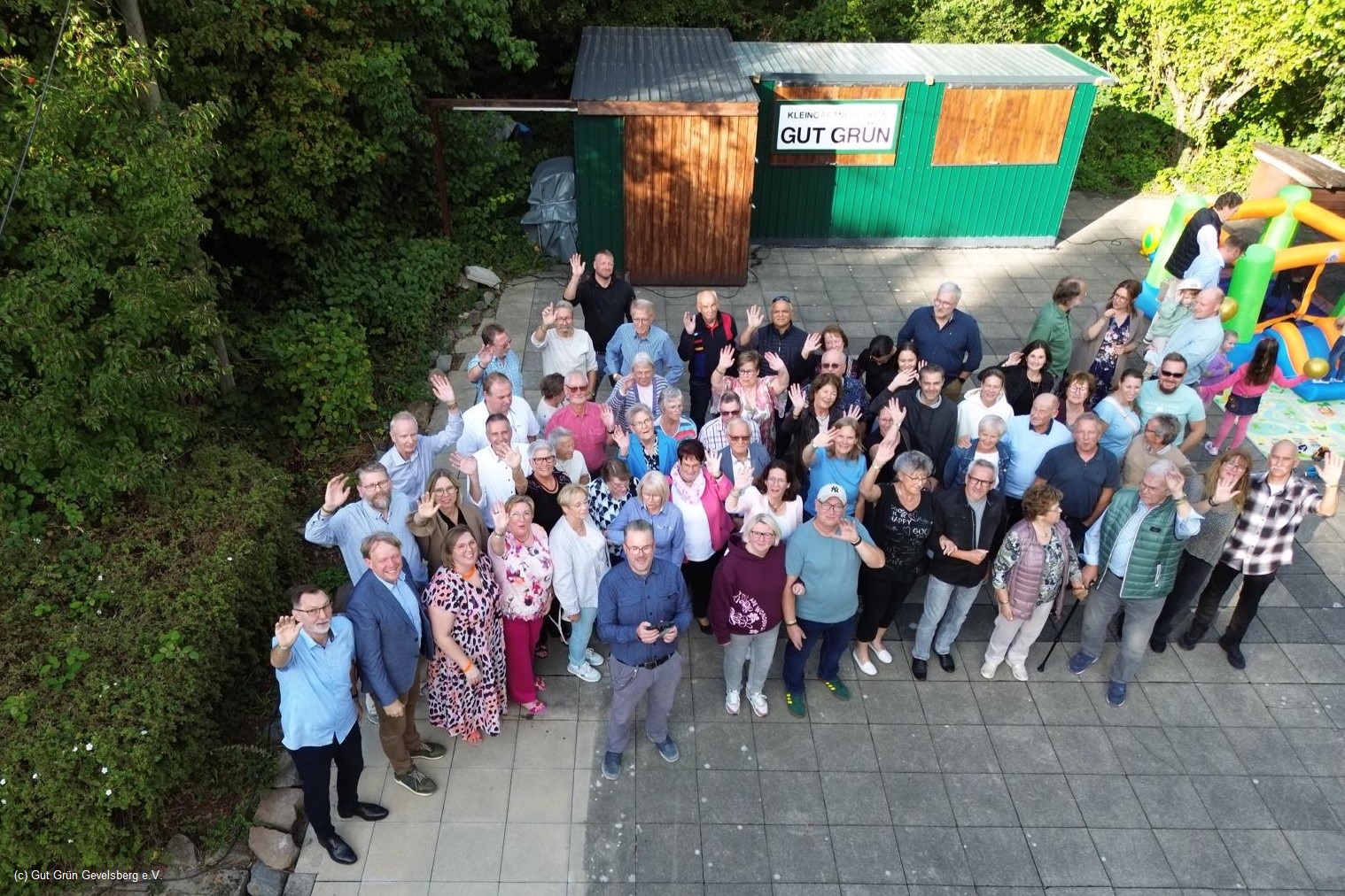 Gruppenfoto 50 Jahre Gut Grün