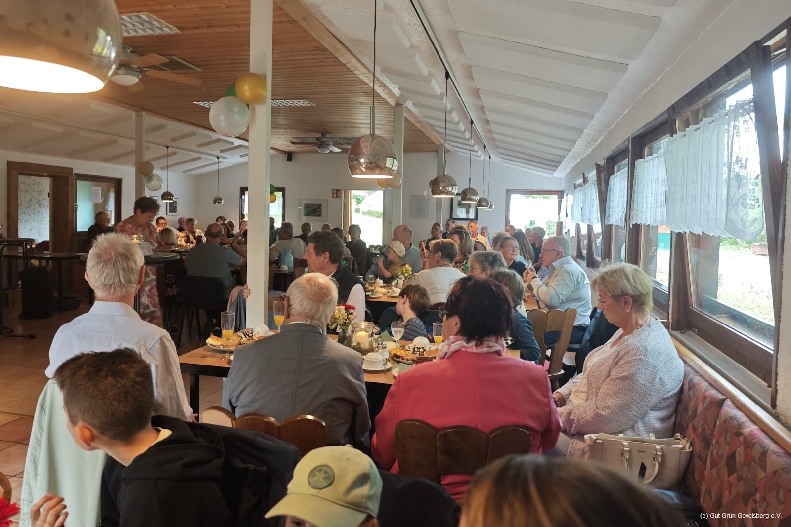 Feier im Vereinsheim